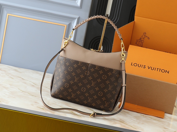 ルイヴィトンバッグ側面デザイン